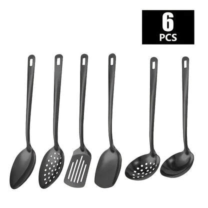 Conjunto de Utensílios Dourados em Aço Inox – Estilo Coreano (6 Peças)