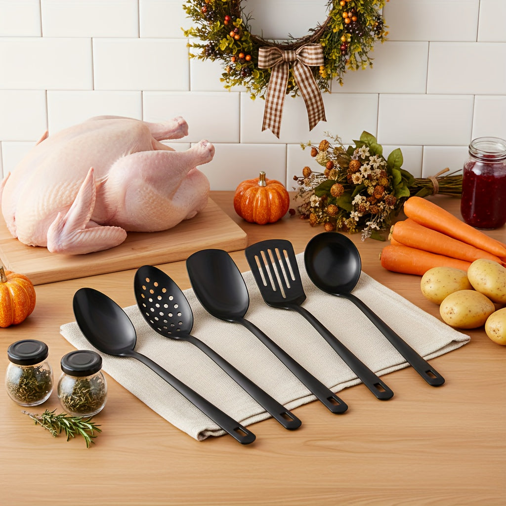 Conjunto de Utensílios Dourados em Aço Inox – Estilo Coreano (6 Peças)